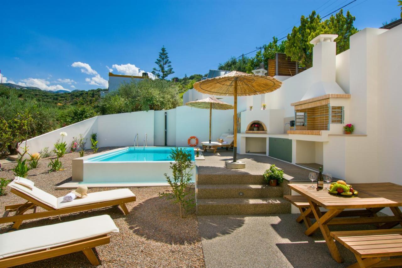 Pakio Luxury Villa : Private Cretan Holidays Milatos Exterior photo